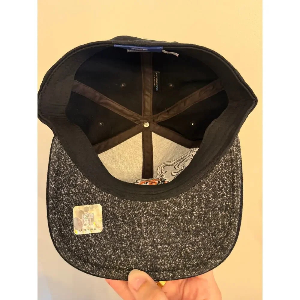 Reebok NFL Sideline Cincinnati Bengals Embroidered Black Fitted L/XL